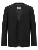 Maison Margiela Black Virgin Wool Blazer
