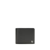 Fendi Black Calf Leather Bos Taurus Wallet