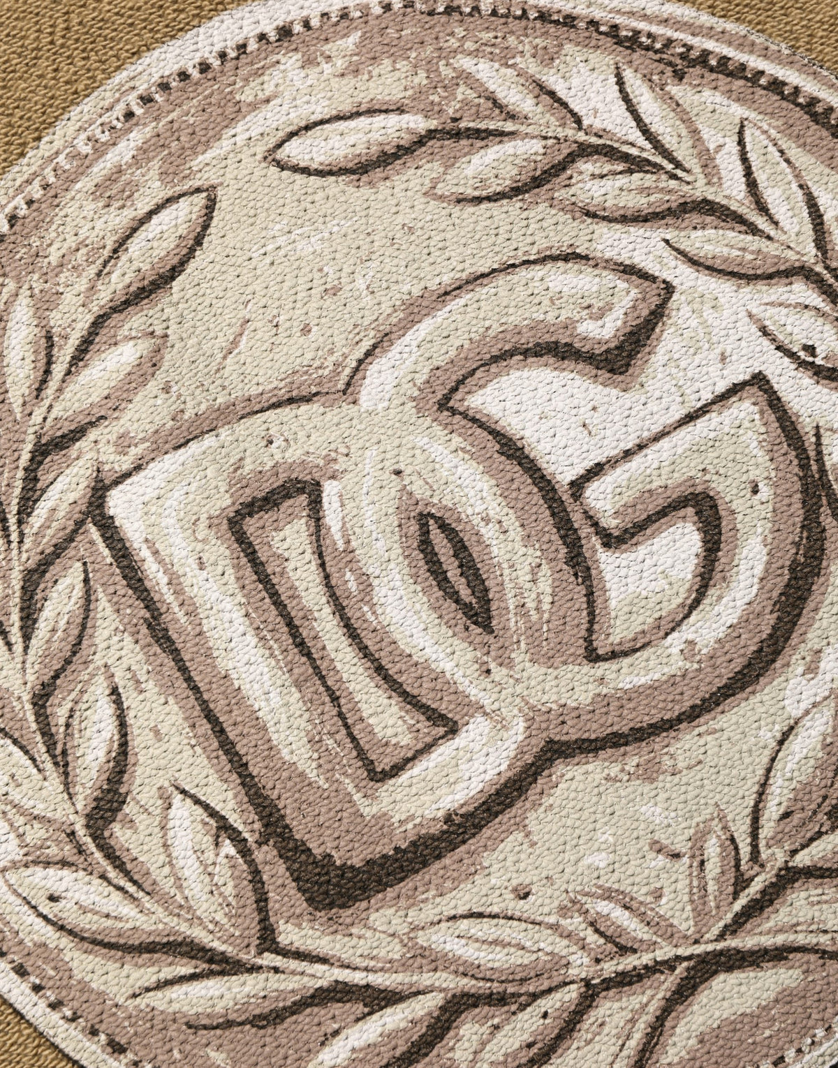 Dolce & Gabbana Brown Embossed Logo Hooded Sweatshirt Sweater