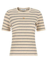 Maison Kitsuné Beige Organic Cotton T-Shirt