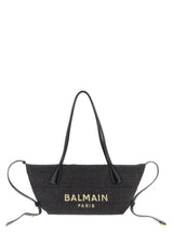 Balmain Black Polyamide Tote Bag