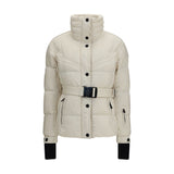 Moncler Grenoble Beige Polyester Full-Length Jacket