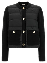 Moncler Black Polyamide Full-Length Jacket