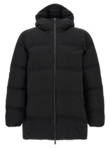 Herno Black Polyamide Full-Length Jacket