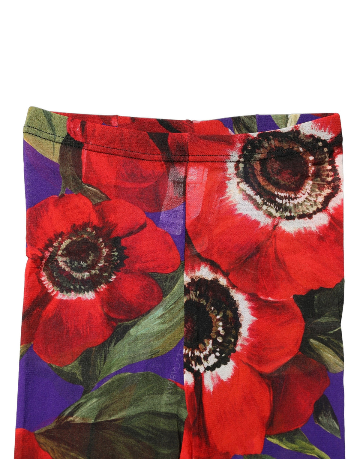 Dolce & Gabbana Multicolor Floral Nylon Tights Stockings Socks