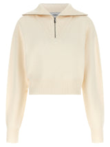Coperni White Cashmere Cardigan