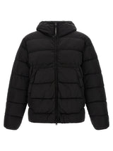 C.P. Company Black Polyamide Full-Length Jacket
