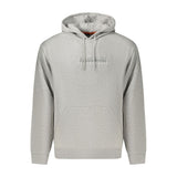Napapijri Gray Cotton Men's Sweatshirt