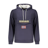 Napapijri Blue Cotton Mens Sweatshirt