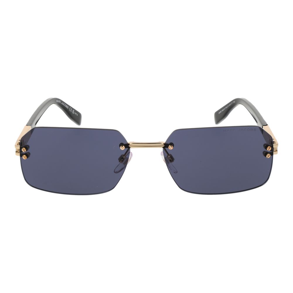 Marc Jacobs Gold Metal Sunglasses for Men