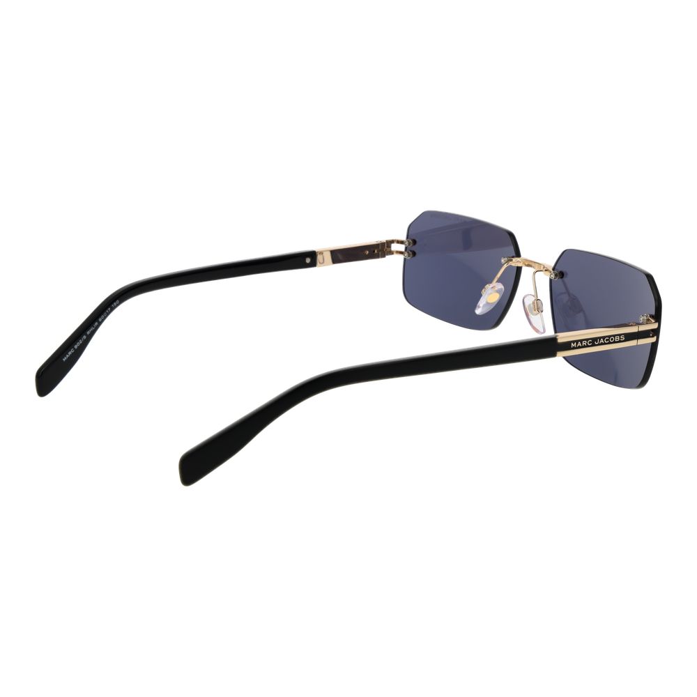 Marc Jacobs Gold Metal Sunglasses for Men