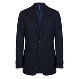 Roberto Pepe Luxury Blue Viscose Men Jacket