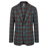 Roberto Pepe Luxury Brown Linen Men's Jacket