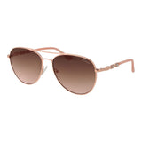 Guess Rose Gold Metal Sunglasses