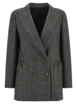 Blazé Milano Gray Virgin Wool Blazer