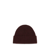 Brunello Cucinelli Bordeaux Cashmere Beanie