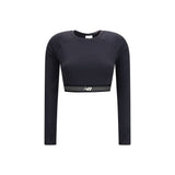 New Balance Black Recycled Polyester Sweatshirt