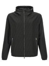 Fendi Black Polyester Shell Jacket