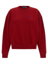 Polo Ralph Lauren Red Cotton Sweatshirt