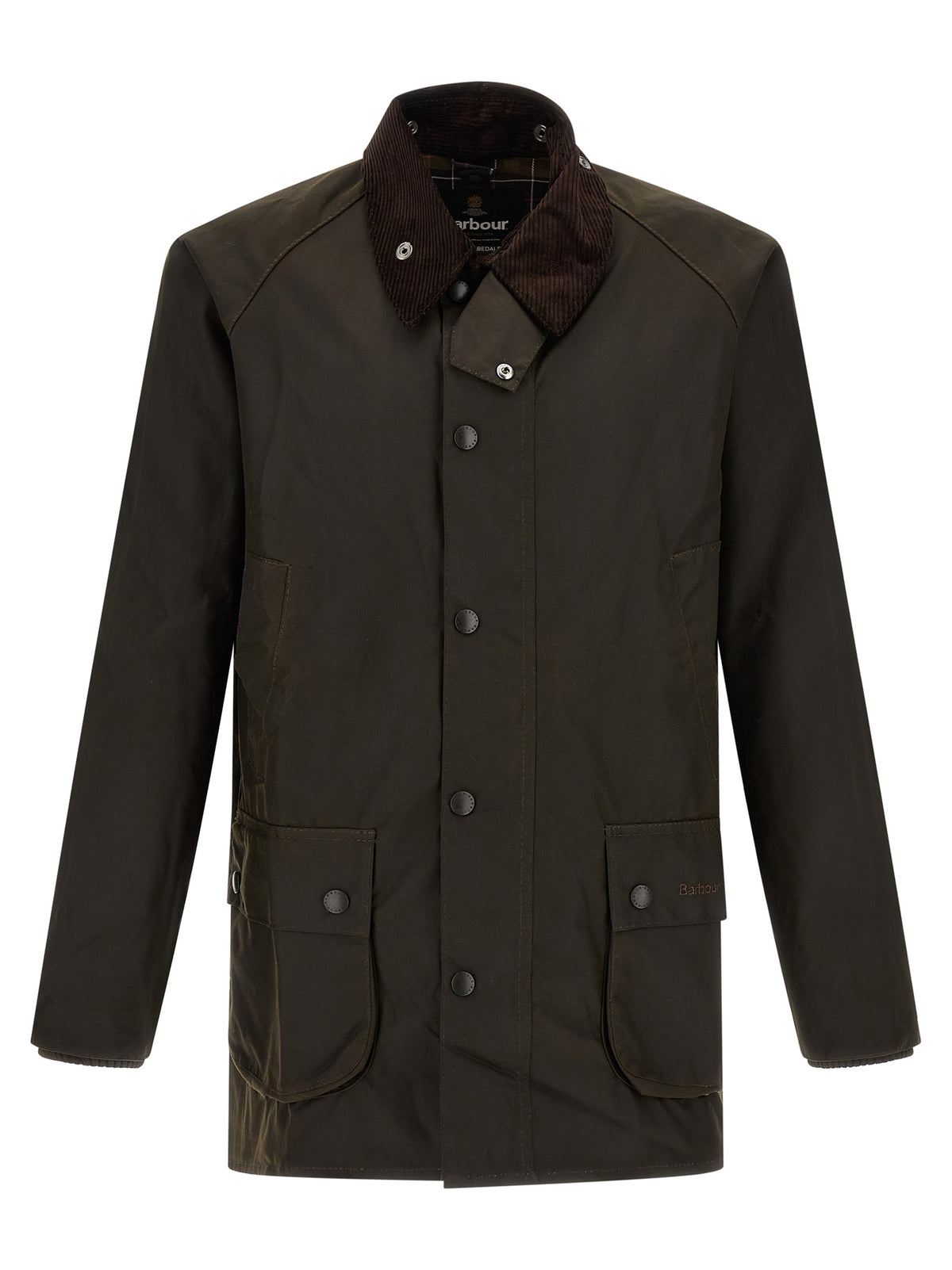 Barbour Bicolor Cotton Full-Length Jacket