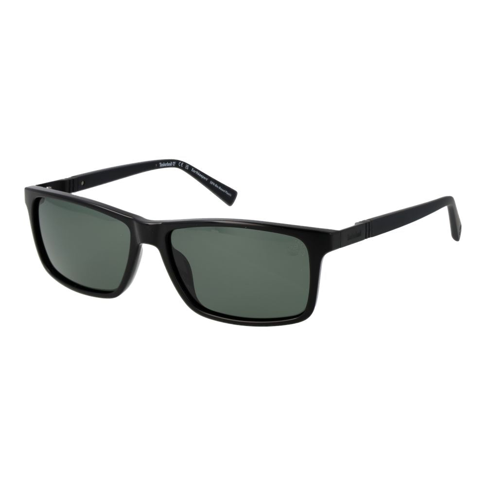 Timberland Black Plastic Sunglasses for Men