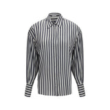 Brunello Cucinelli Multicolor Silk Shirt