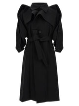 Issey Miyake Black Wool Coat