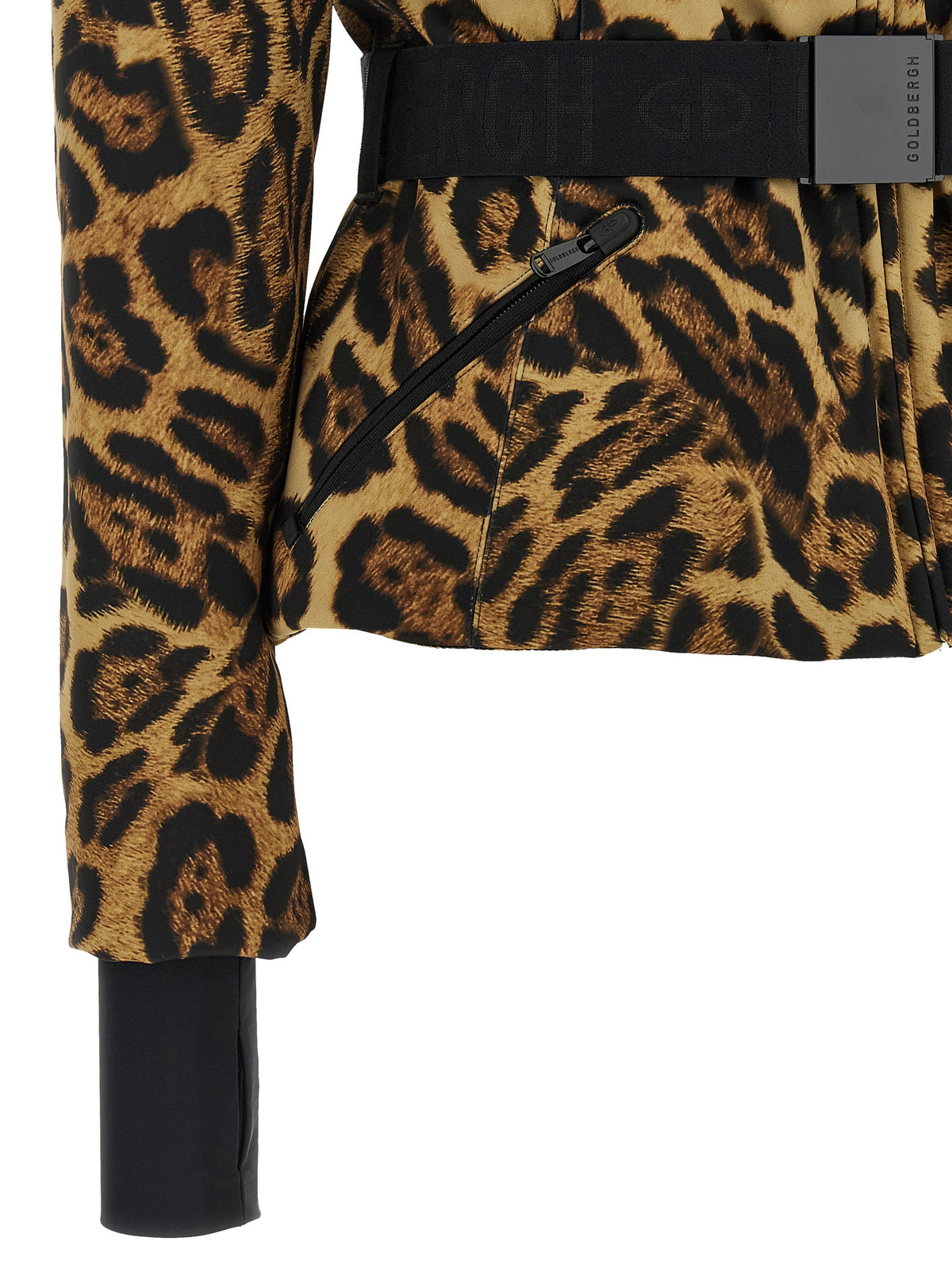 GOLDBERGH Brown Polyester Shell Jacket