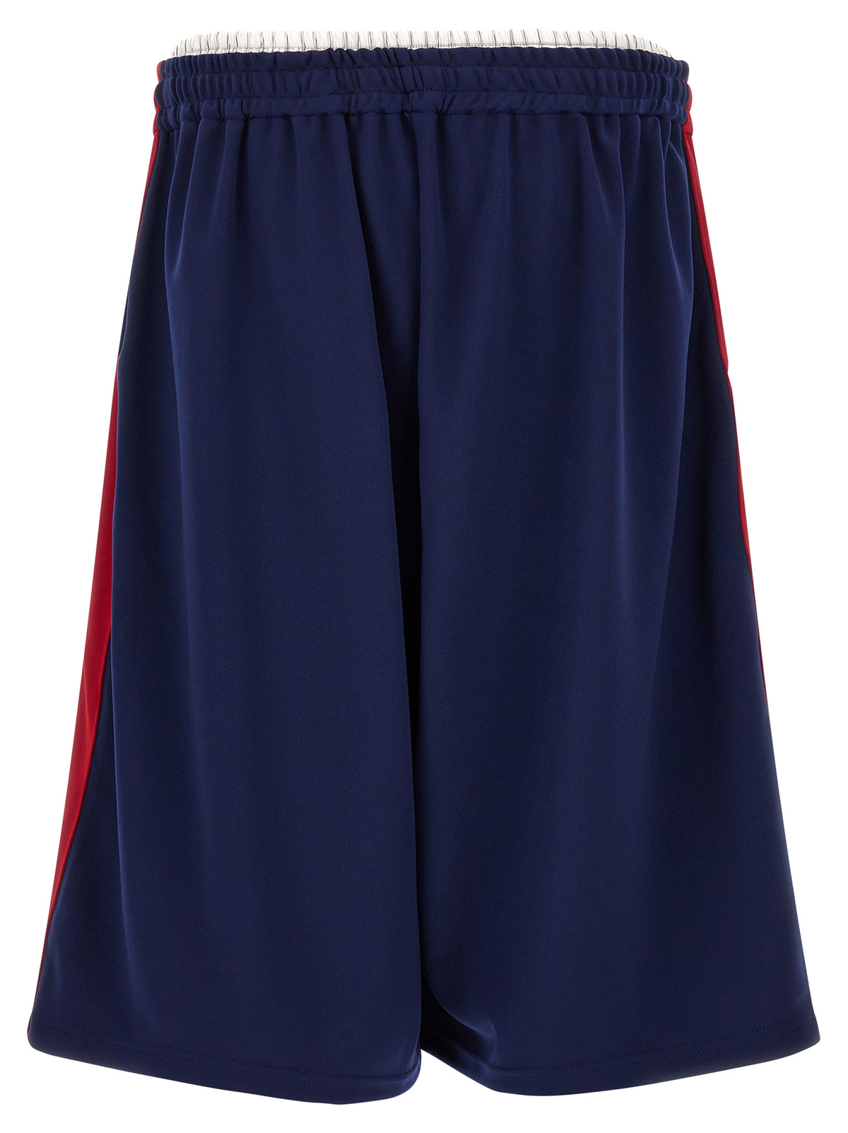 WILLY CHAVARRIA Blue Polyester Bermuda Shorts