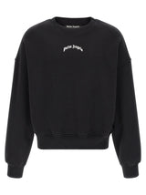 Palm Angels Bicolor Cotton Sweatshirt