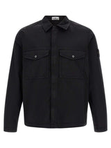Stone Island Black Cotton Blouse