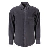 Hugo Boss Blue Cotton Shirt