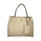 Guess Jeans Beige Polyethylene Handbag