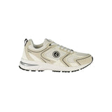 Navigare White Polyester Athletic Sneakers