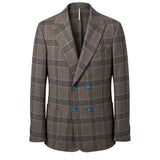 Roberto Pepe Luxury Brown Cotton Men Jacket
