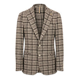 Roberto Pepe Luxury Brown Cotton Men Jacket