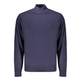 Hugo Boss Blue Wool Men's Sweater
