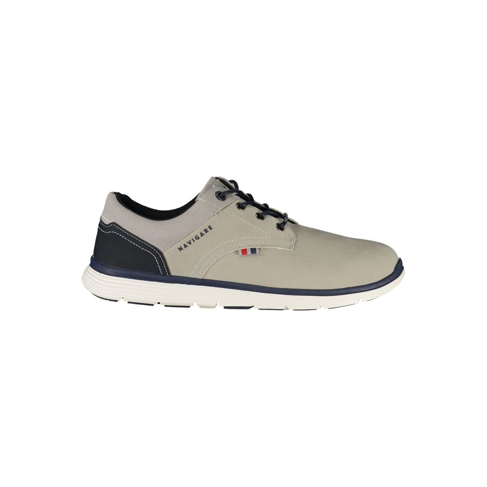 Navigare Gray Polyurethane Men's Sneaker