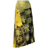 Desigual Green Viscose Women's Skirt