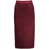Desigual Rosso Viscose Women's Skirt