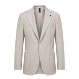 Roberto Pepe Luxury Grey Wool Men Jacket