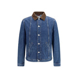 Brunello Cucinelli Blue Cotton Denim Jacket