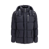 Moose Knuckles Black Nylon Full-Length Jacket