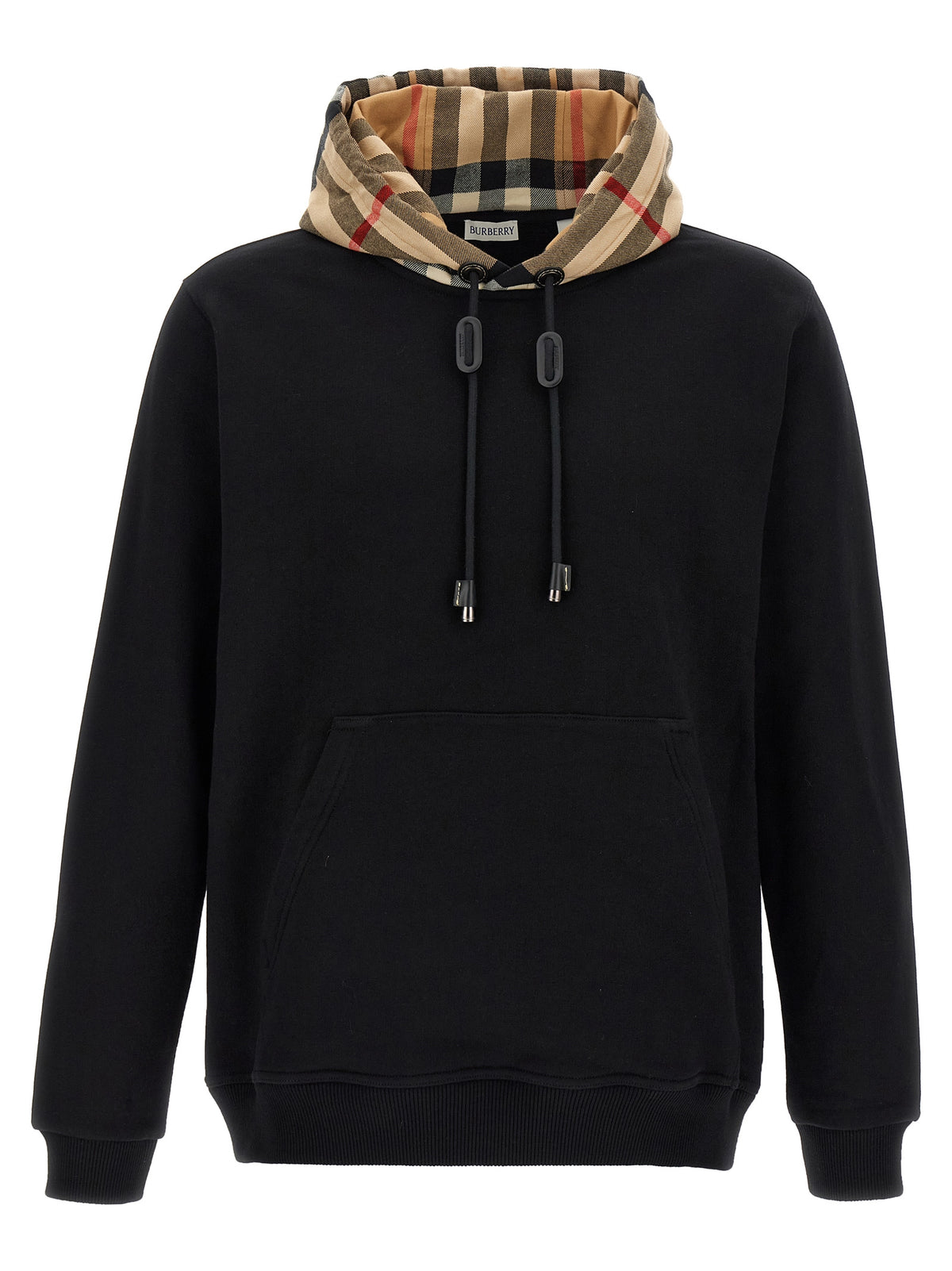 Sweatshirt en coton noir Burberry ‘Samuel’