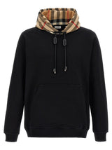 Sweatshirt en coton noir Burberry ‘Samuel’