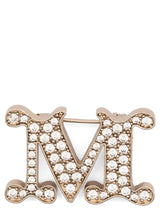 Max Mara Gold Metal Broch