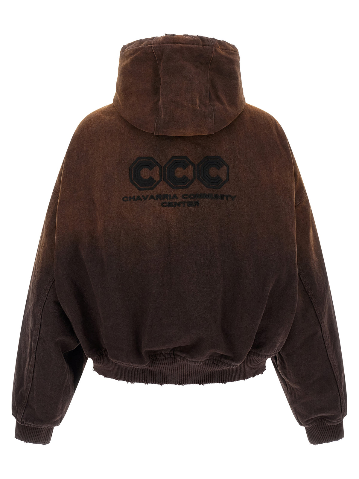 WILLY CHAVARRIA Brown Cotton Shell Jacket