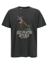 WILLY CHAVARRIA Black Cotton T-Shirt