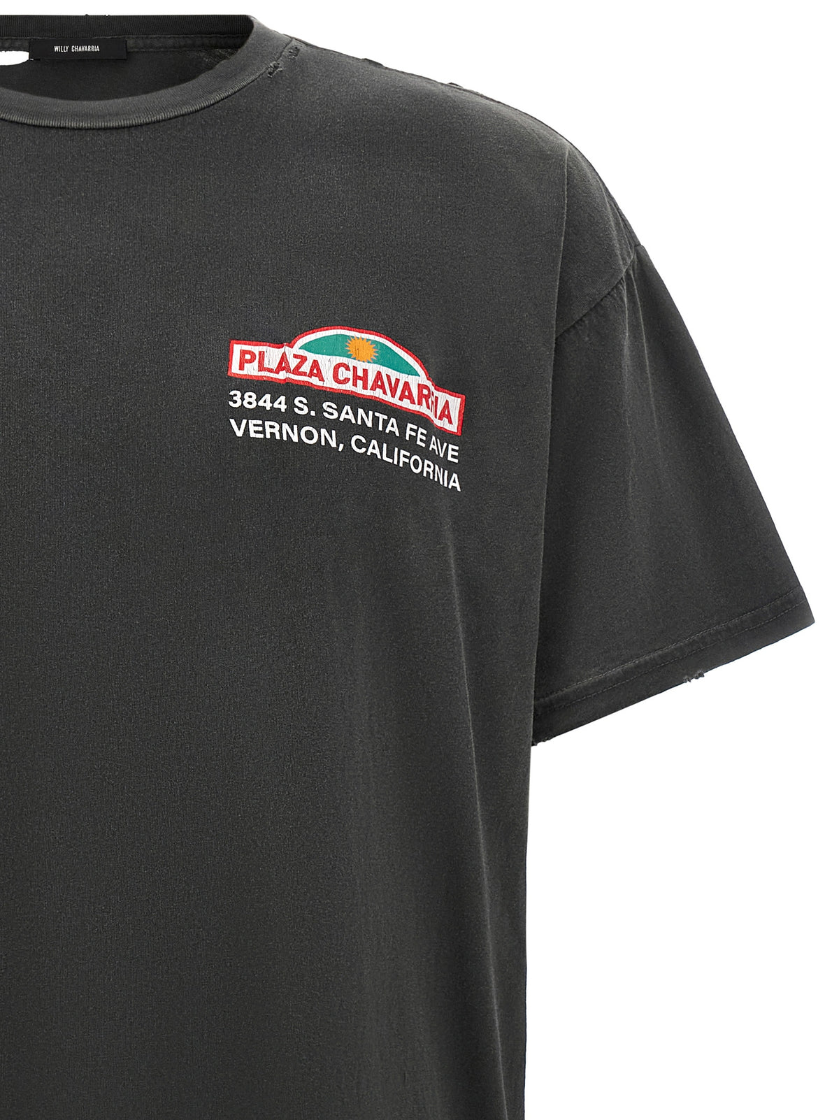 WILLY CHAVARRIA Black Cotton T-Shirt