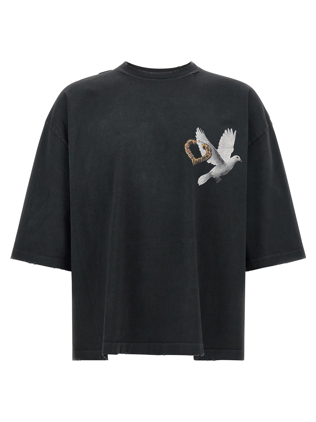 WILLY CHAVARRIA Black Cotton T-Shirt